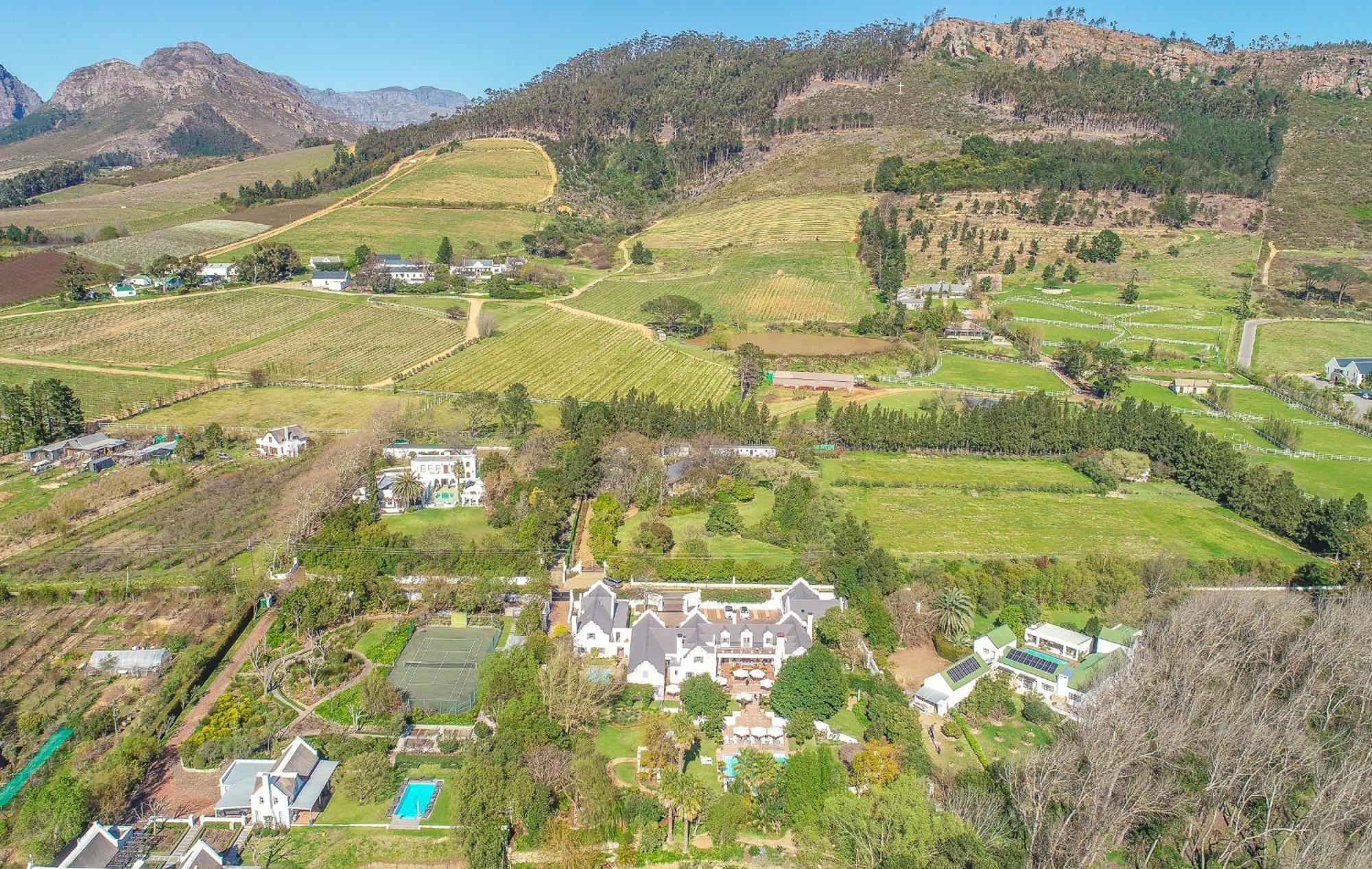 Franschhoek Manor Luxury Boutique Guesthouse Bagian luar foto