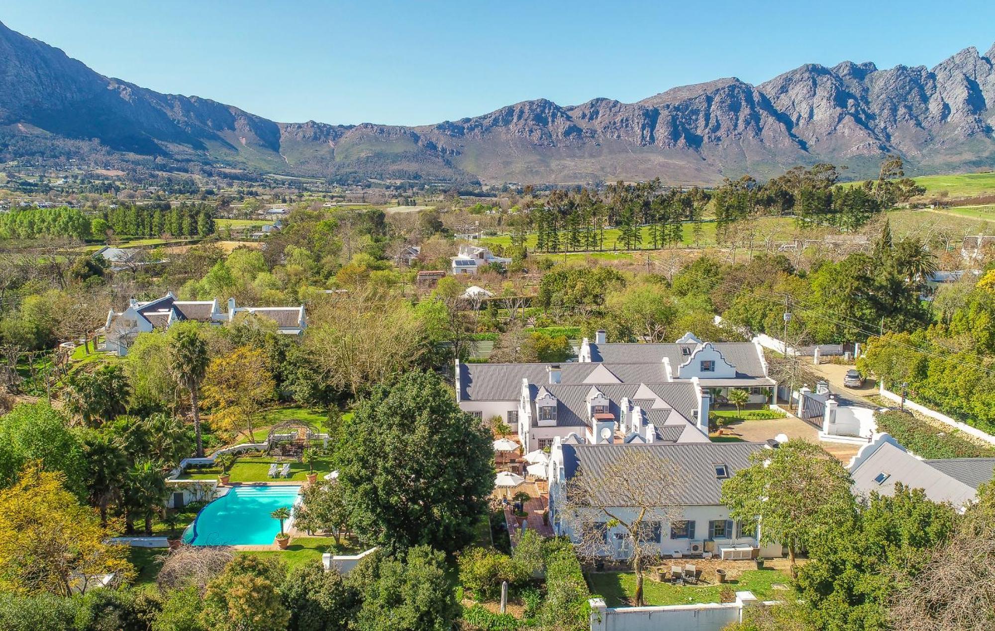Franschhoek Manor Luxury Boutique Guesthouse Bagian luar foto