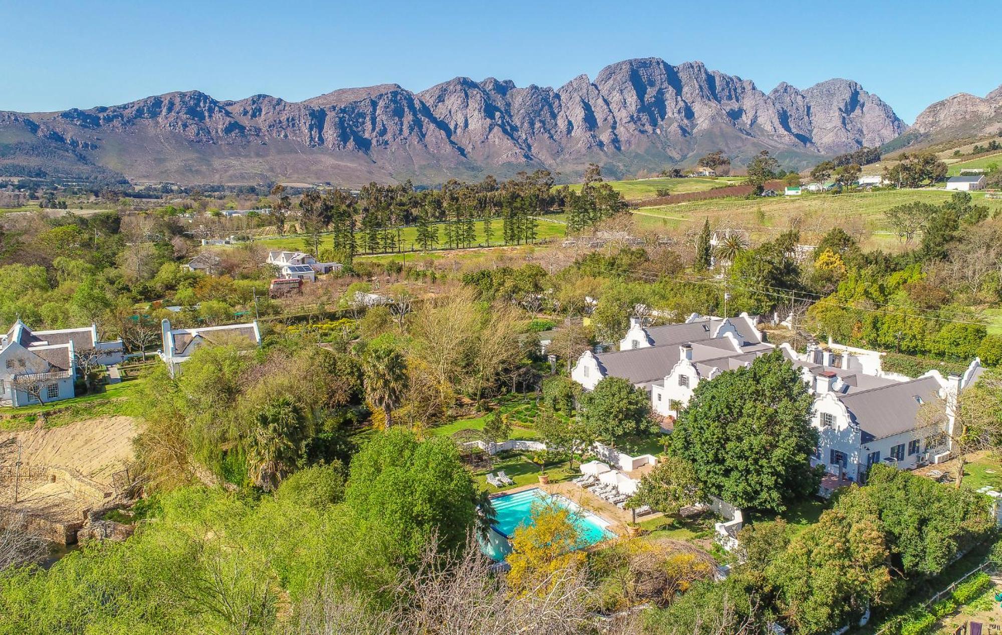 Franschhoek Manor Luxury Boutique Guesthouse Bagian luar foto