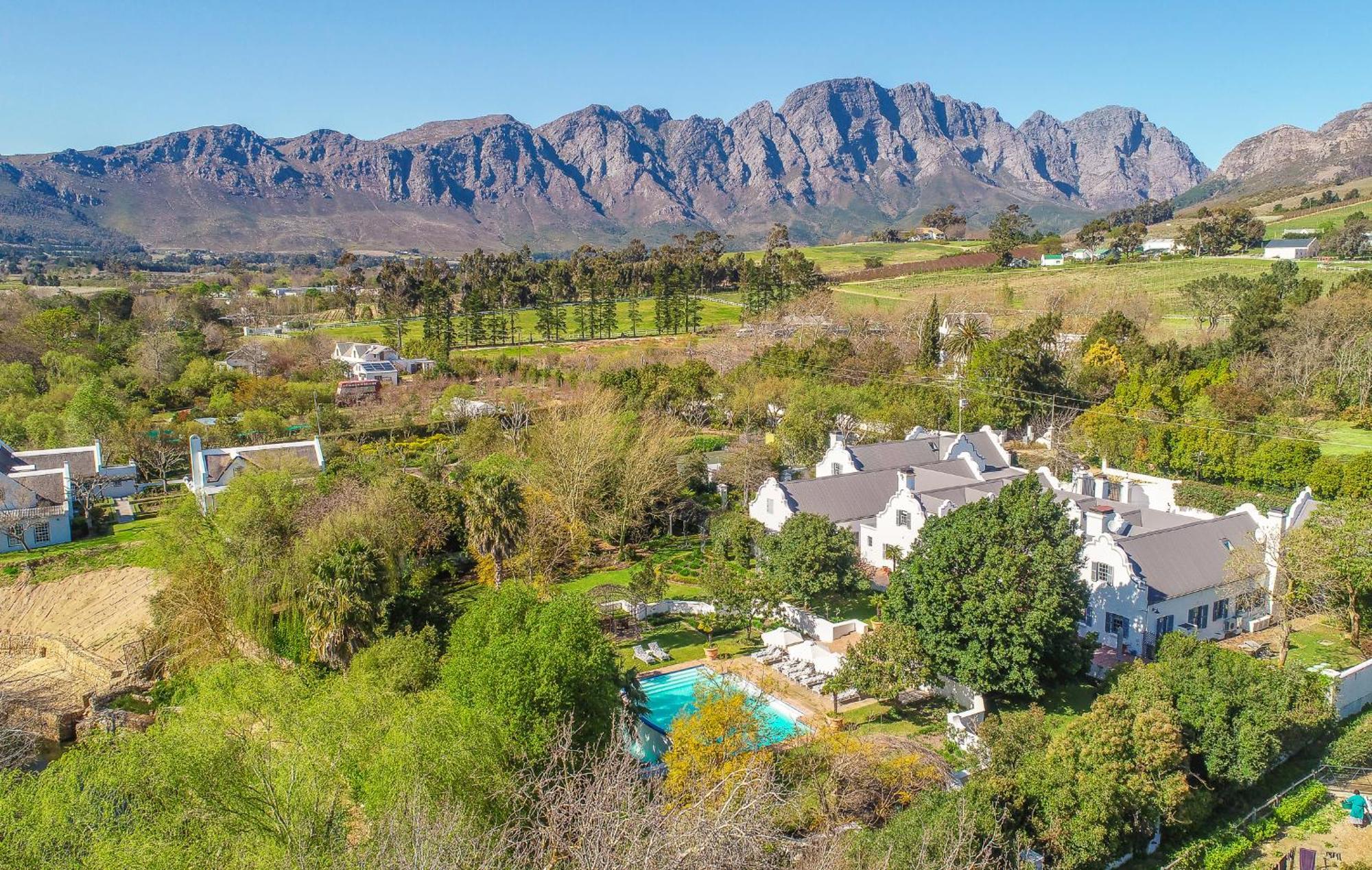 Franschhoek Manor Luxury Boutique Guesthouse Bagian luar foto