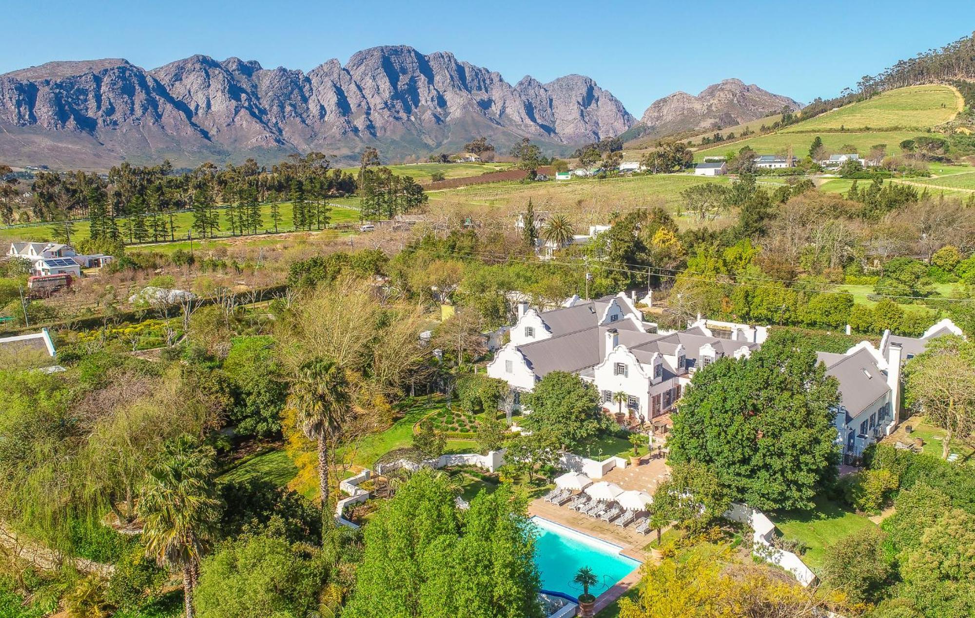Franschhoek Manor Luxury Boutique Guesthouse Bagian luar foto