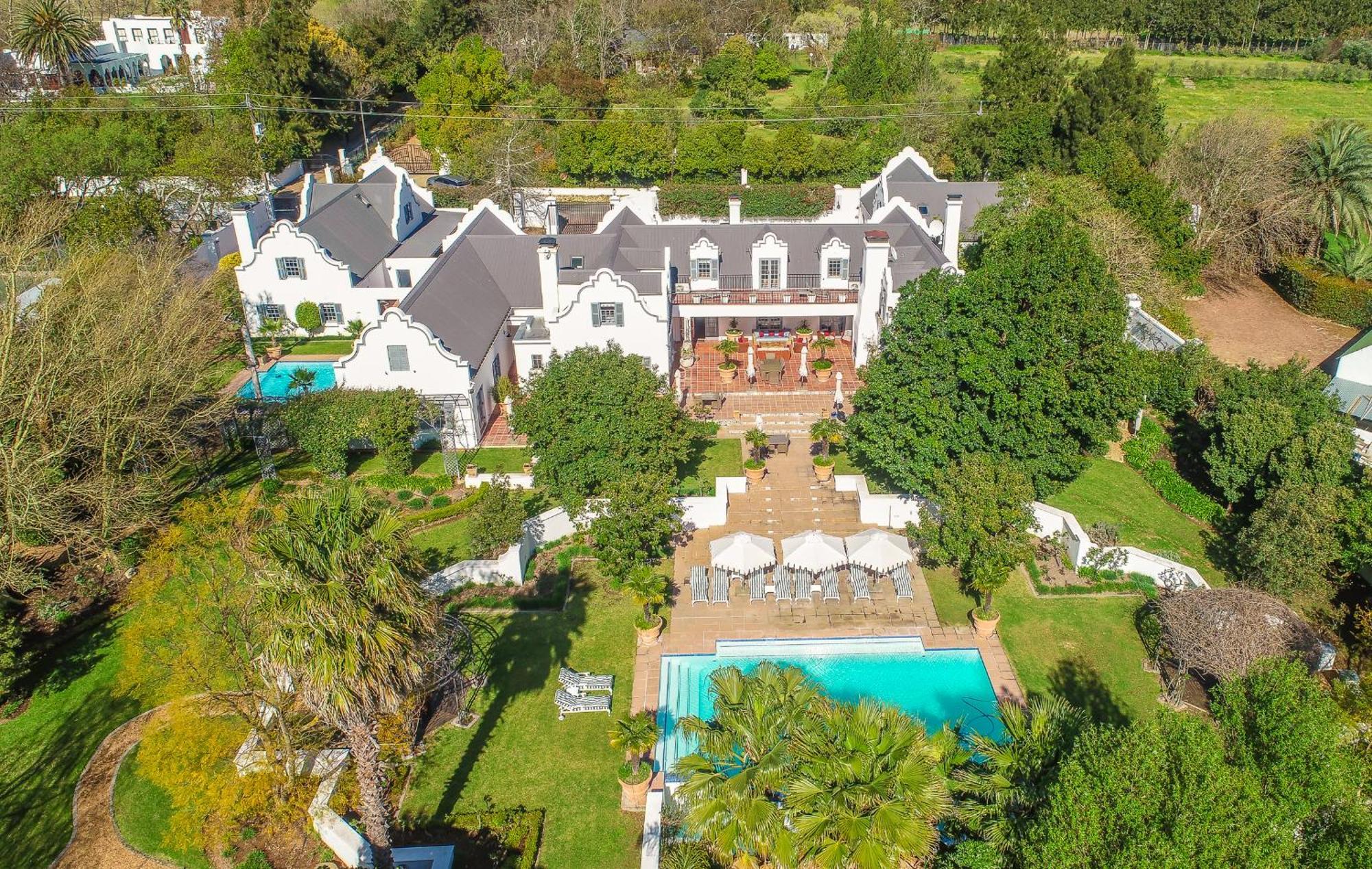 Franschhoek Manor Luxury Boutique Guesthouse Bagian luar foto